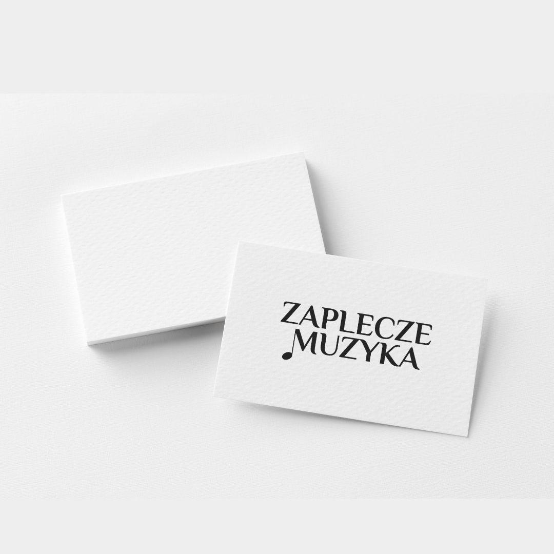 Wizytówka dwustronna z nadrukiem. Wizytówka dla menagera, zespołu.